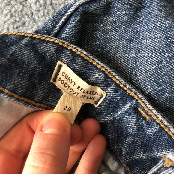 Madewell curvy bootcut jeans, sz 29 - Picture 3 of 8